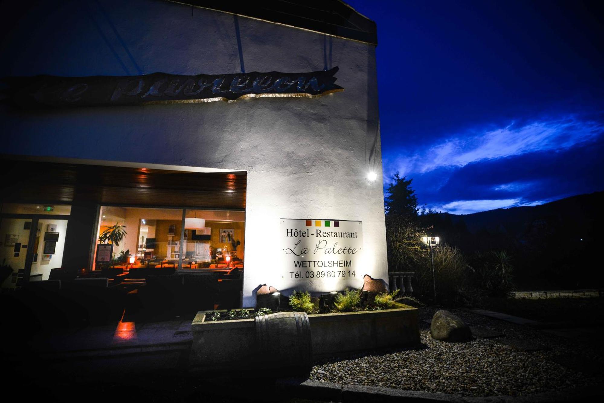 Hotel Restaurant Logis La Palette Wettolsheim المظهر الخارجي الصورة